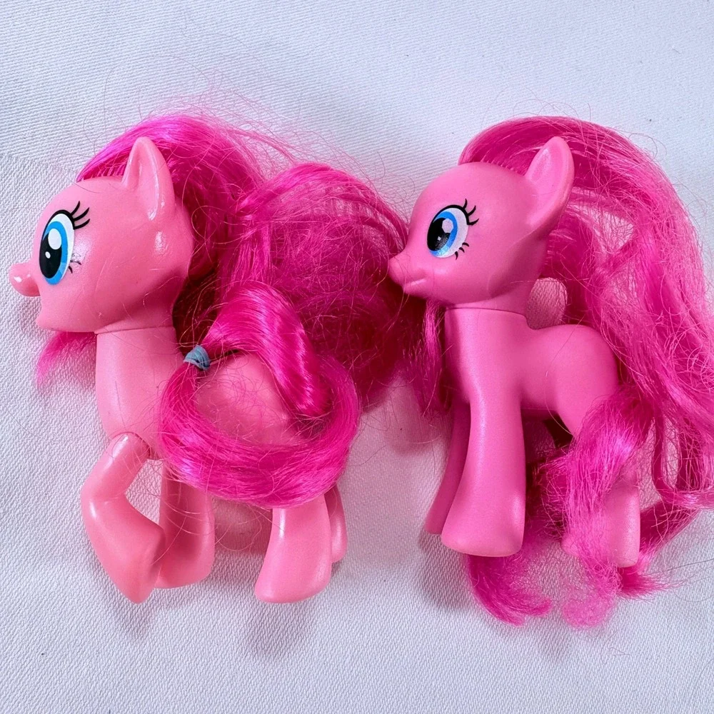 My Little Pony Pinkie Pie Figure Set 2016 3in Pink Balloons Cutie Mark G4 Hasbro
